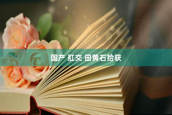 国产 肛交 田黄石拾获
